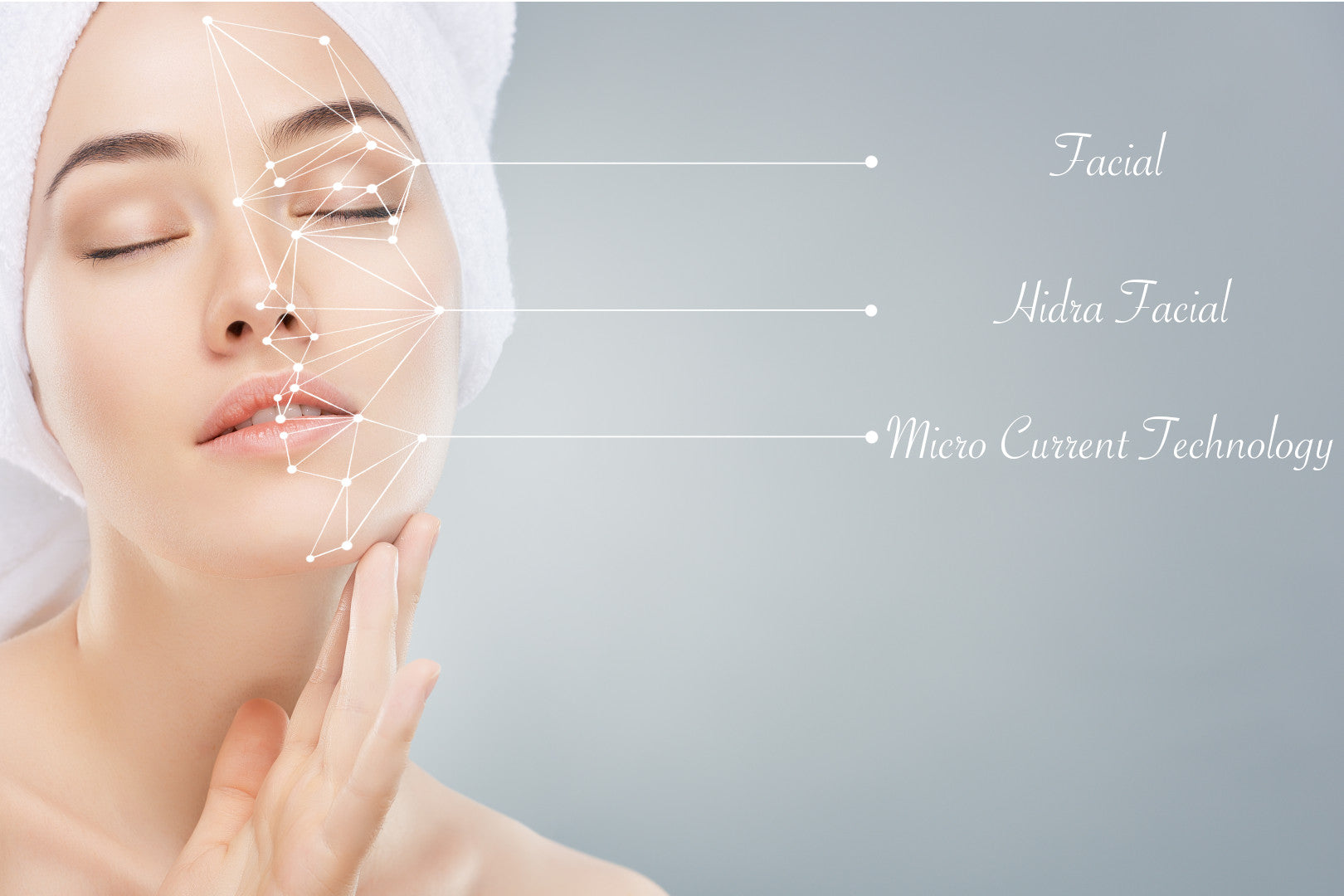 Facial + Hydra Facial with Micro Current Technology